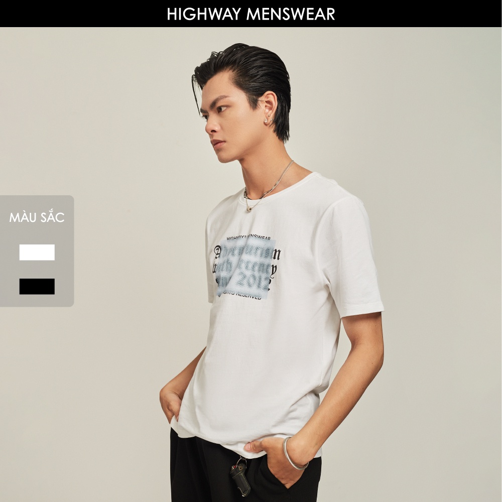 Áo phông nam Cotton USA Highway  Adventurism