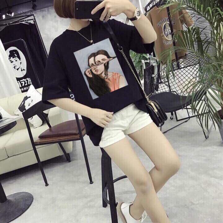COMBO 4 ÁO THUN NỮ DÀY DẶN CHỈ 160K