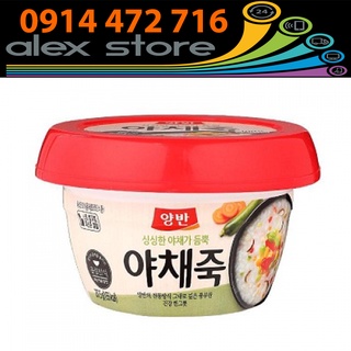 Hộp 287 Gam Cháo ăn liền vị rau củ Dongwon Hàn Quốc