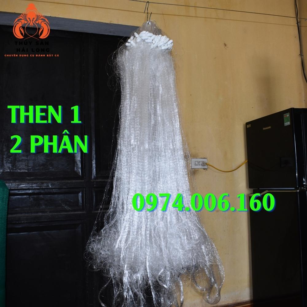 LƯỚI BÉN ĐÁNH CÁ Ô MẮT 2 PHÂN - THEN 1 , CAO 1M, DÀI 100M- ĐÁNH CÁ NHỎ, TÉP Ở SUỐI