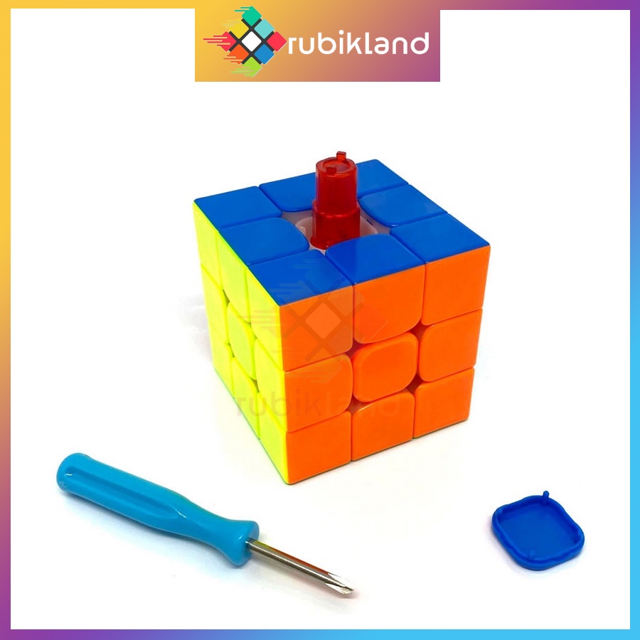 Rubik DaYan ZhanChi Pro M Stickerless Có Nam Châm Cao Cấp Flagship Rubic 3 Tầng Đồ Chơi Trí Tuệ Trẻ Em