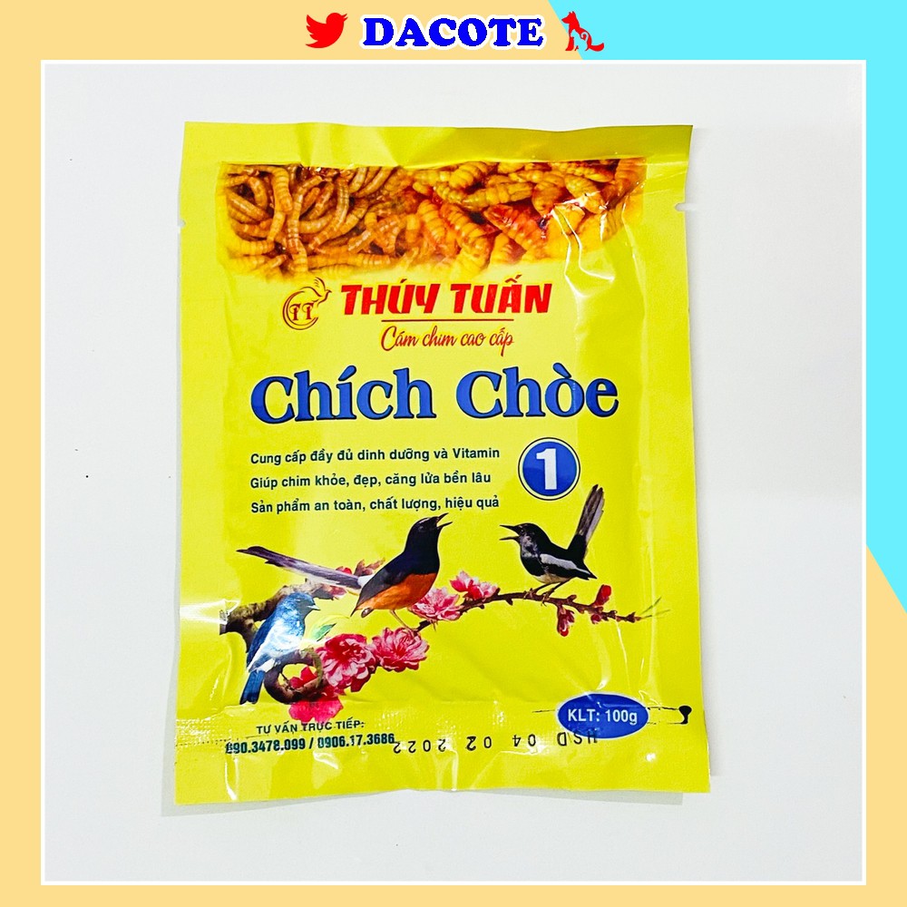 Cám chim chích chòe Thúy Tuấn số 1 cao cấp 100gram - 200gram Cám chòe Thúy Tuấn cao cấp giá rẻ