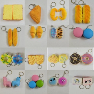 Đồ chơi squishy mini mẫu bánh mềm dễ thương
