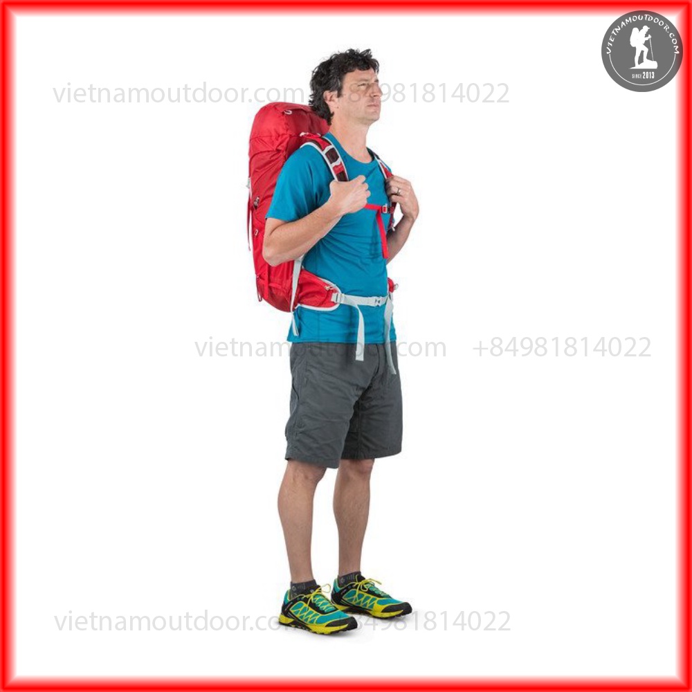 Balo Nam Phượt Leo Núi Cấm Trại Trekking Osprey Talon 33 Ngăn Chứa Lớn Đựng Đồ Dài Ngày Có Trợ Lực
