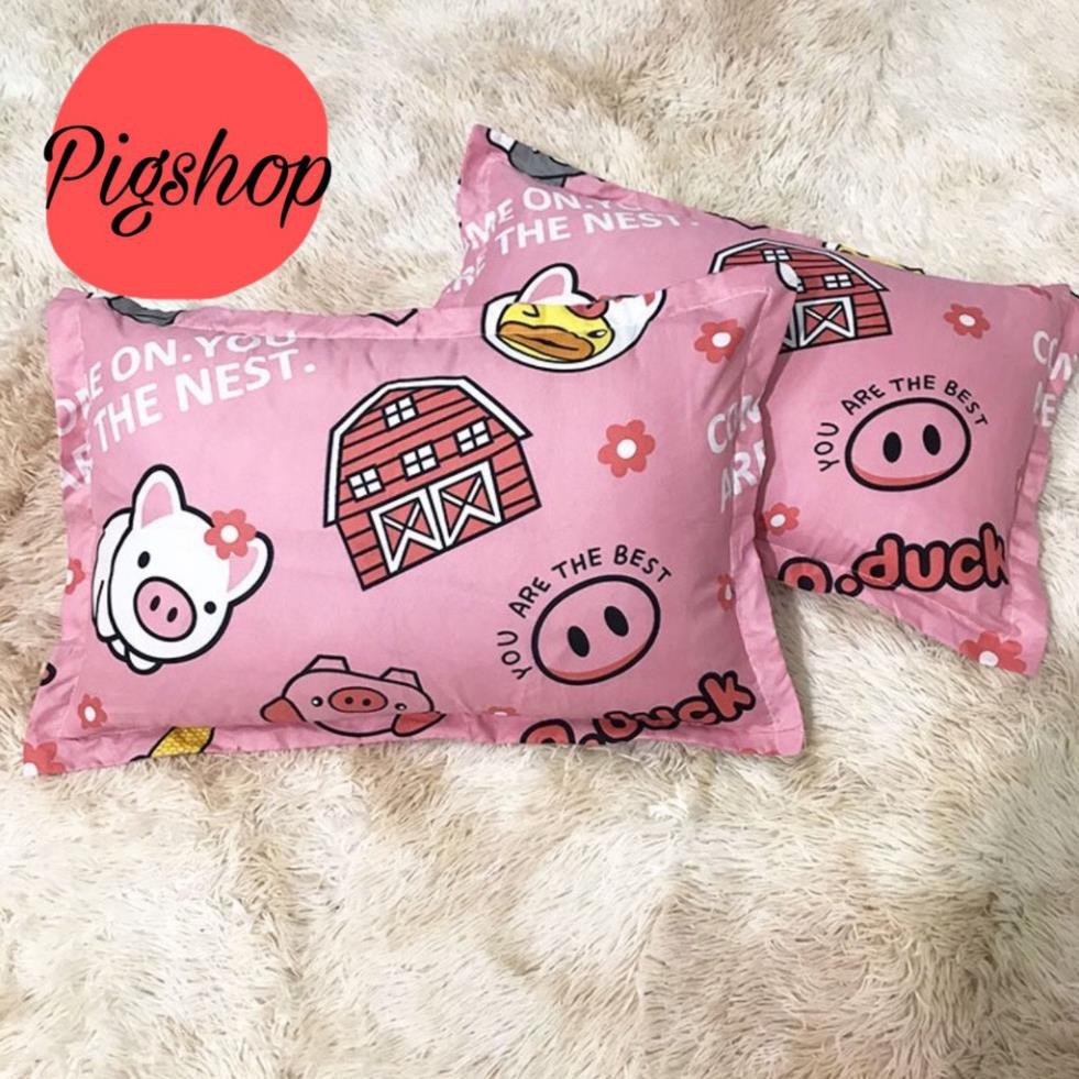 Vỏ Gối Đầu Cotton Poly_Họa Tiết Đẹp , Dễ Thương_HÀNG KHÔNG KÈM RUỘT_ kích thước 45x65 (SẢN PHẨM GÒM 1 CHIẾC) | BigBuy360 - bigbuy360.vn