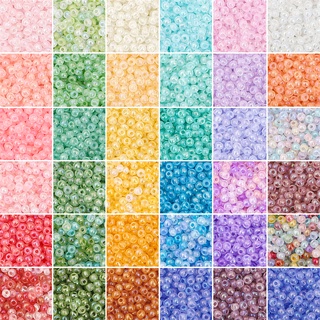 660 Chiếc 2 Mm Nhiều Màu Tự Chế Kem Nhiều Màu Sắc Rời Hạt Thủy Tinh Hạt Cho Tự Làm Trang Sức Làm Vòng Tay Bông Tai