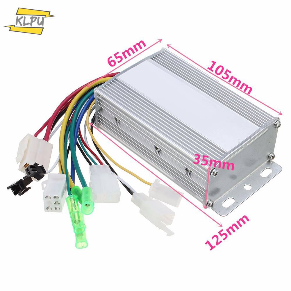 COD# 350W 36V/48V Electric Bike Controller Scooter Bicycle Motor Speed Brushless Controllers #VN