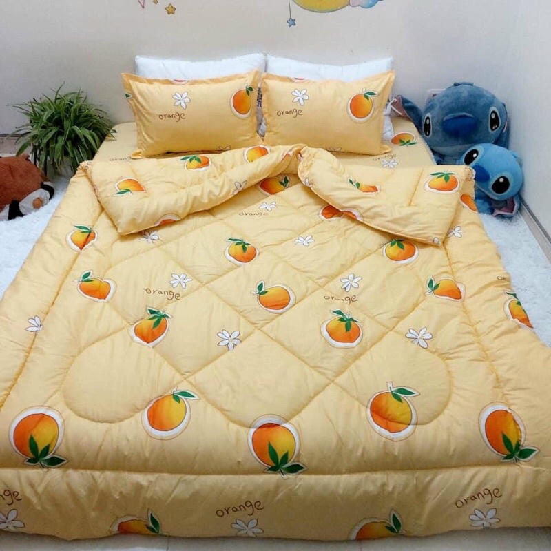 Sét chăn phao 5 món giá xưởng hàng sẵn, ảnh chụp thật
