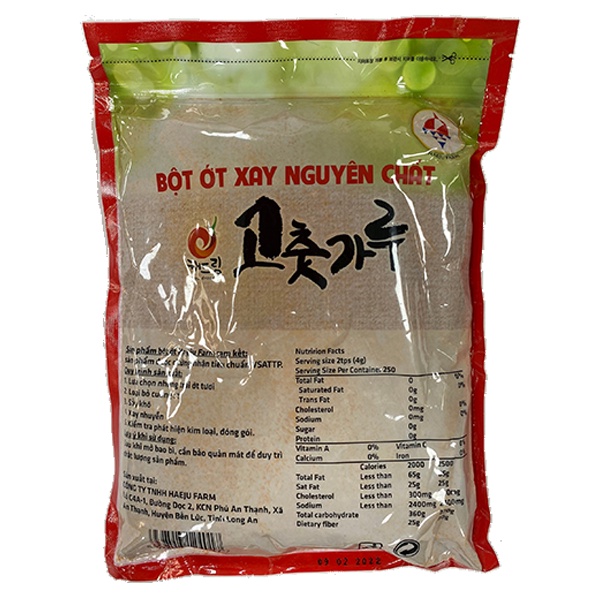 Ớt Bột Vẩy Hàn Quốc 500g