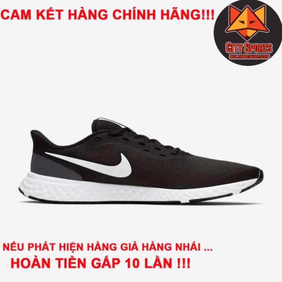 [Sale 3/3][Free Ship] Giày thể thao chính hãng Nike Revolution 5  BQ3204 003 [CAm kết chính hãng fake 1 đền 10] -p13 ,