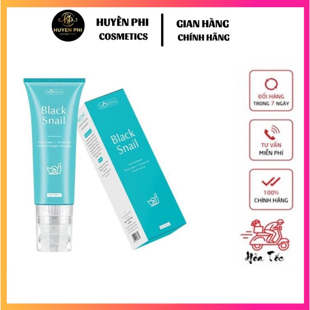 Sữa rửa mặt Black Snail HUYỀN PHI COSMETICS Sạch bụi bẩn - phấn khi make up, không bị khô da