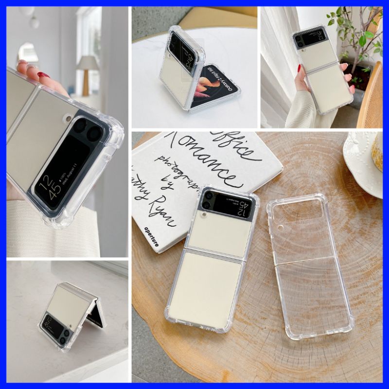 Case Ốp lưng samsung Zflip 3 / Z Flip 3 dẻo trong chống sốc