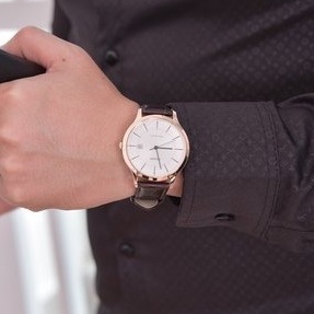 Đồng hồ cơ nam Orient Watch RF-QD0001S10B kính cứng chống va đập,chống nước 3 ATM, dây da đeo tay cao cấp chính hãng