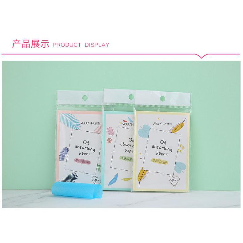 Giấy Thấm Dầu Yousha 50 tờ Nội địa Trung | BigBuy360 - bigbuy360.vn