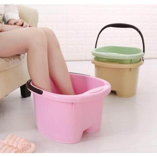 Chậu ngâm chân có 4 thanh lăn massage