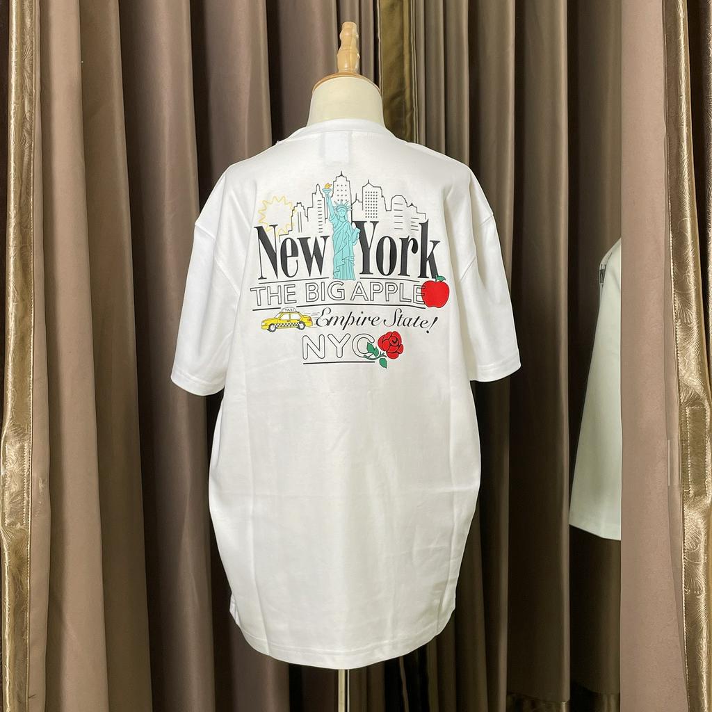 [CHÍNH HÃNG] ÁO THUN NEW ERA - NEW YORK LOGO Thêu - TRẮNG - CODE: 13470978