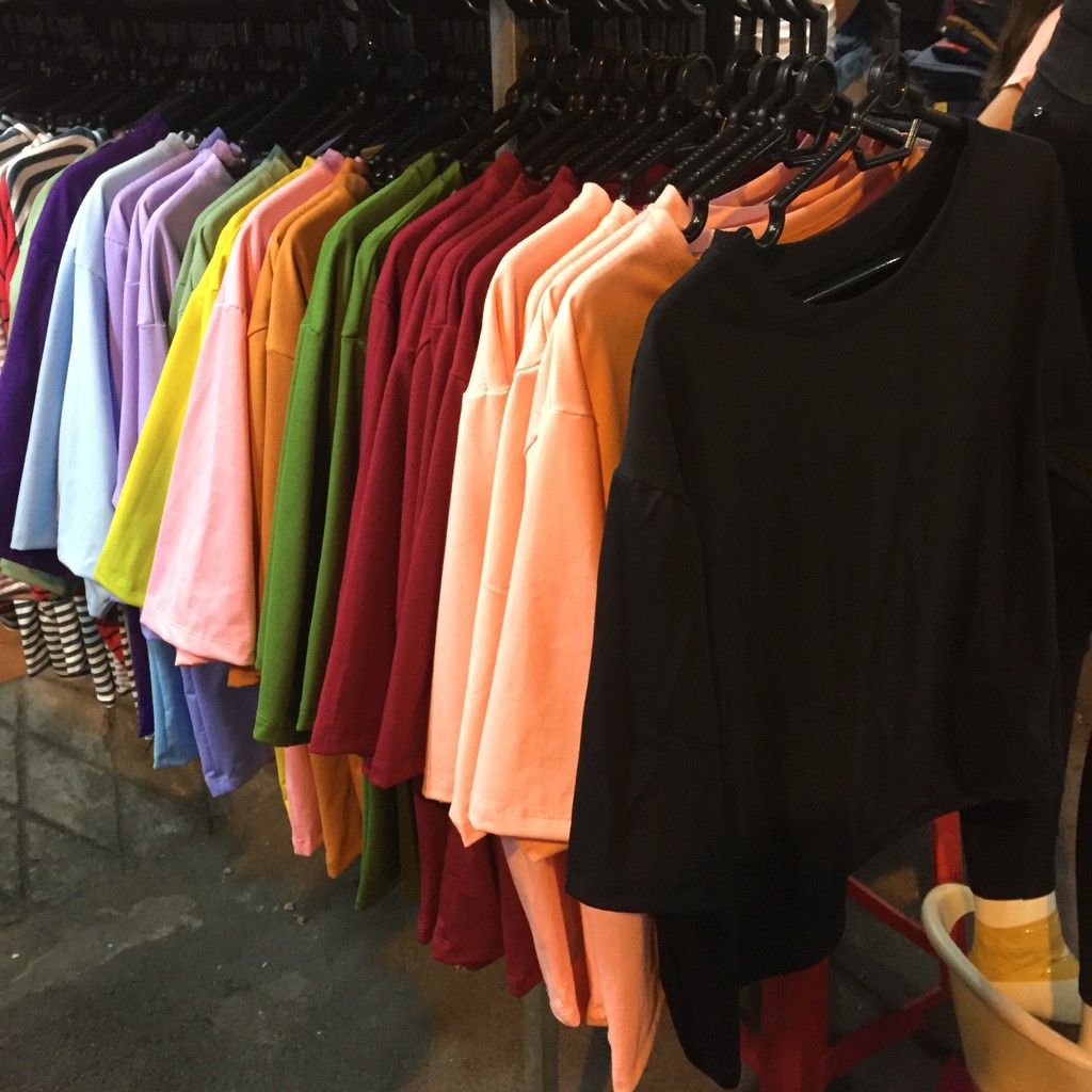 Áo Tay Lỡ, Phông trơn tay lững | BigBuy360 - bigbuy360.vn