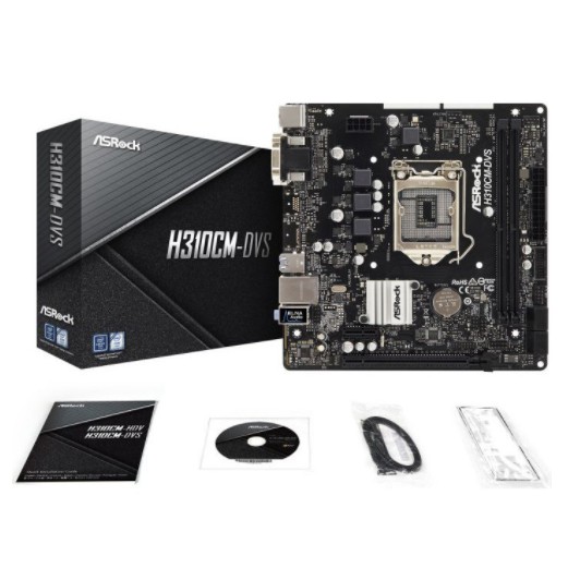 Bo mạch chủ Asrock H310CM-HDV | | Bảo hành 36 T