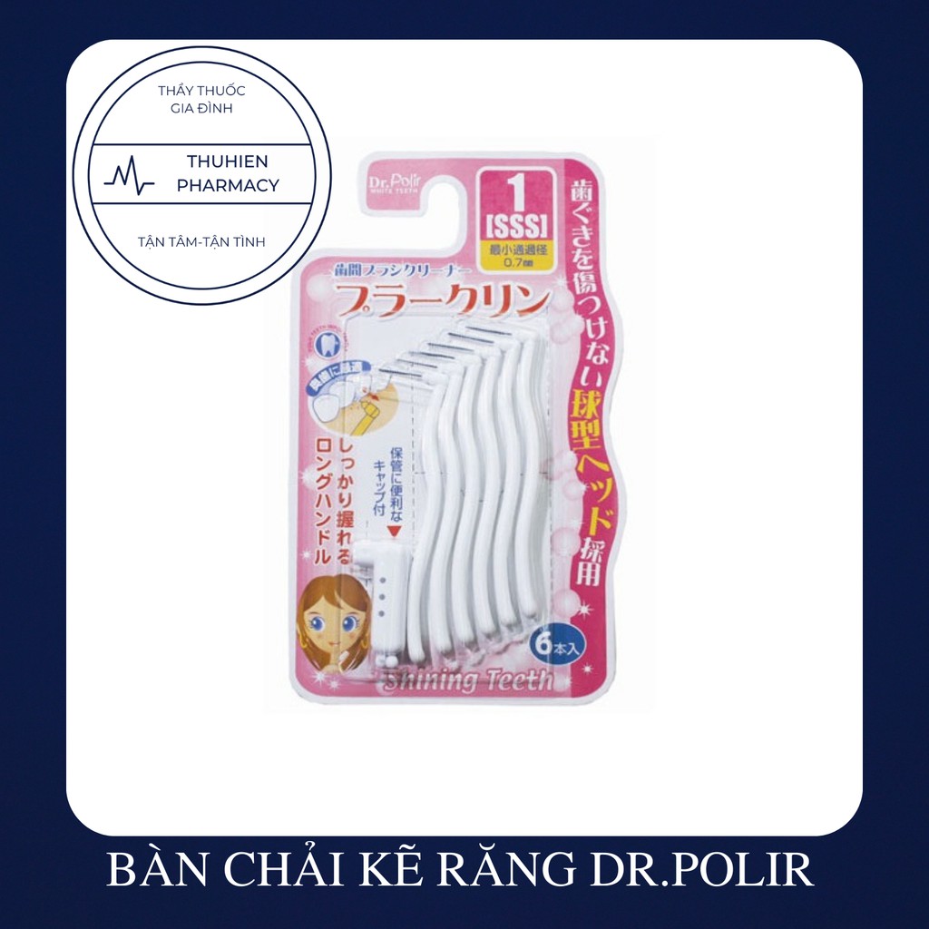 BÀN CHẢI KẼ RĂNG DR. POLIR (Dạng L)