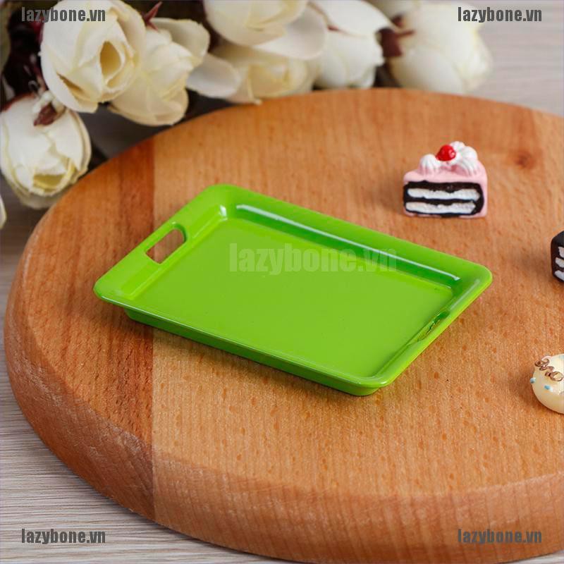 Khay Nhỏ Đựng Mô Hình Trang Trí Nhà Búp Bê Tỉ Lệ 1: 12 42mm x