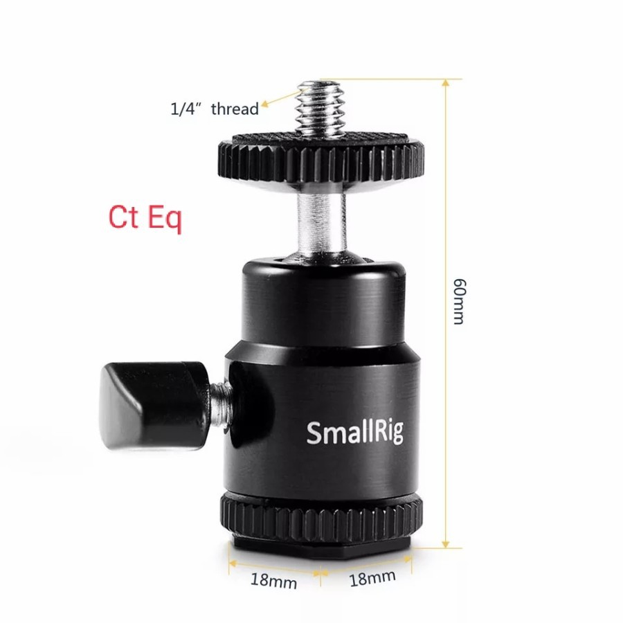 SMALLRIG Giá Đỡ Máy Ảnh Dslr 1 / 4 + Vít 1 / 4 Chuyên Dụng