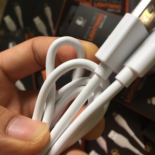 Cáp sạc Bison Lightning 1 Mét Cho IPhone Chính Hãng (Bảo Hành 12 tháng)