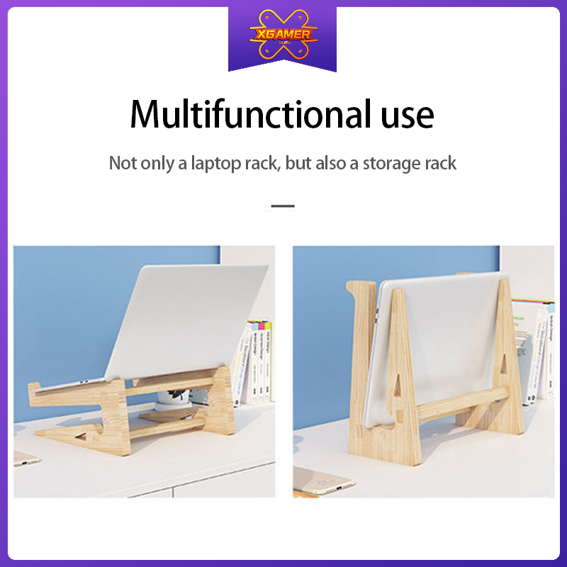 Giá Đỡ Laptop Làm Từ Gỗ 12-17.6inch Sử Dụng Tiện Lợi | BigBuy360 - bigbuy360.vn