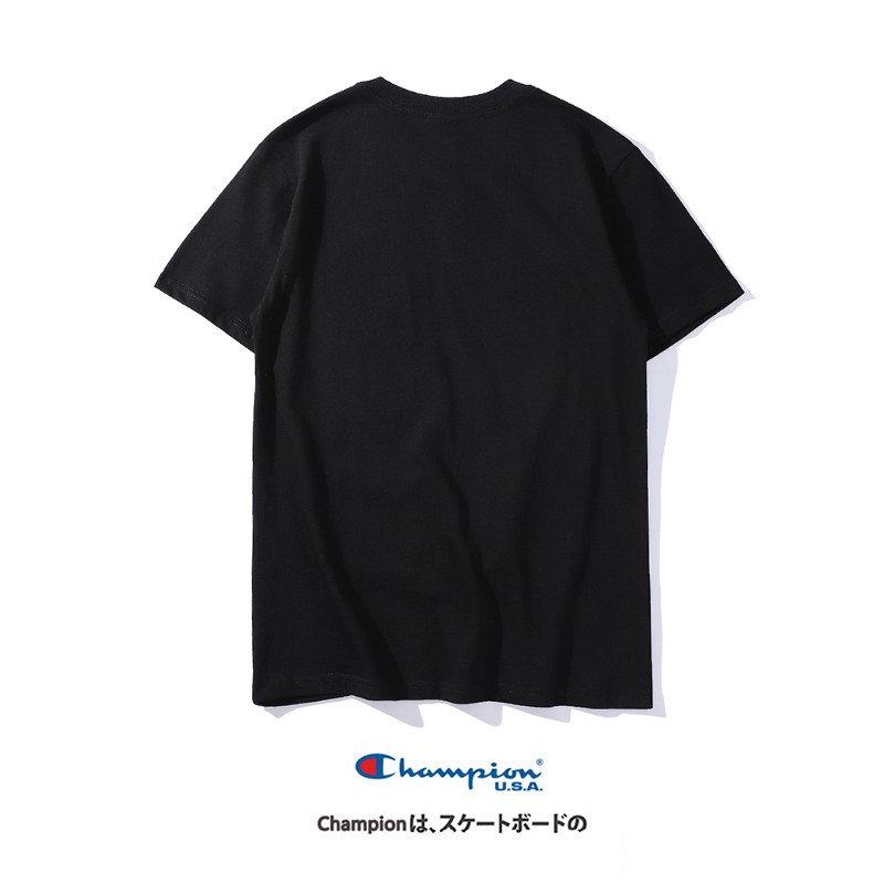 Áo Thun Cotton Ngắn Tay Thêu Chữ Cá Tính Cho Nam Nữ