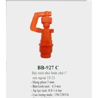 Béc tưới cây bảo bình bb927c, bộ 10 béc tưới bb927c