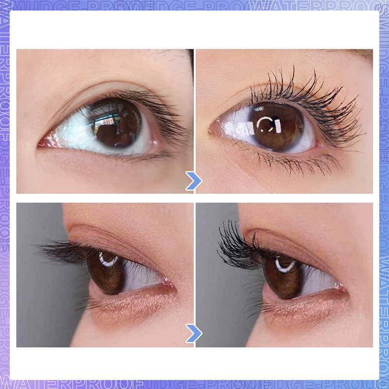 Mascara Làm Cong Và Dày Mi Tự Nhiên Chống Thấm Nước Và Mồ Hôi