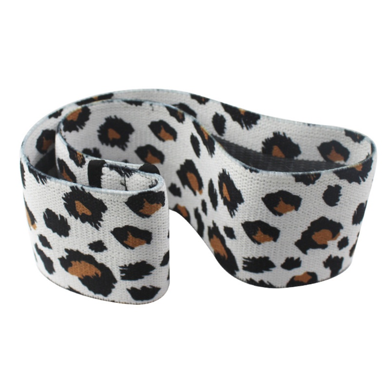 QQ Set 3 Băng Đeo Chân Và Hông Tập Luyện Hông Họa Tiết Da Báo