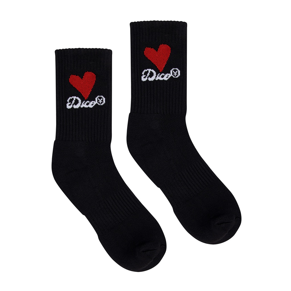 Vớ Dico Love Socks - Red/Black
