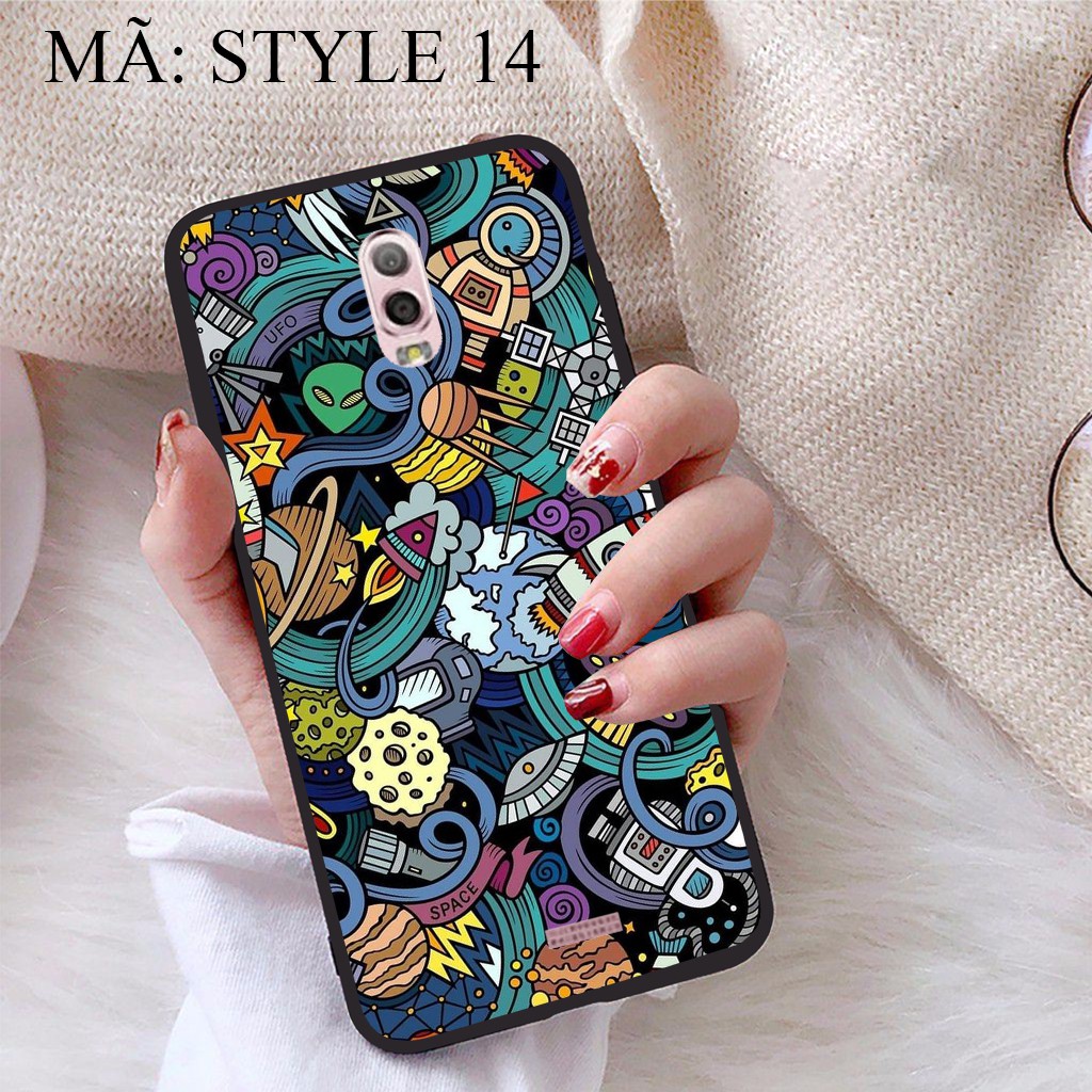 Ốp lưng Samsung J7 Plus viền dẻo TPU BST Phong Cách Trẻ Trung