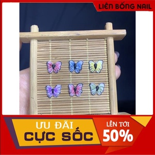 Hoa bột nail - bướm bột size nhỏ ( làm thủ công )