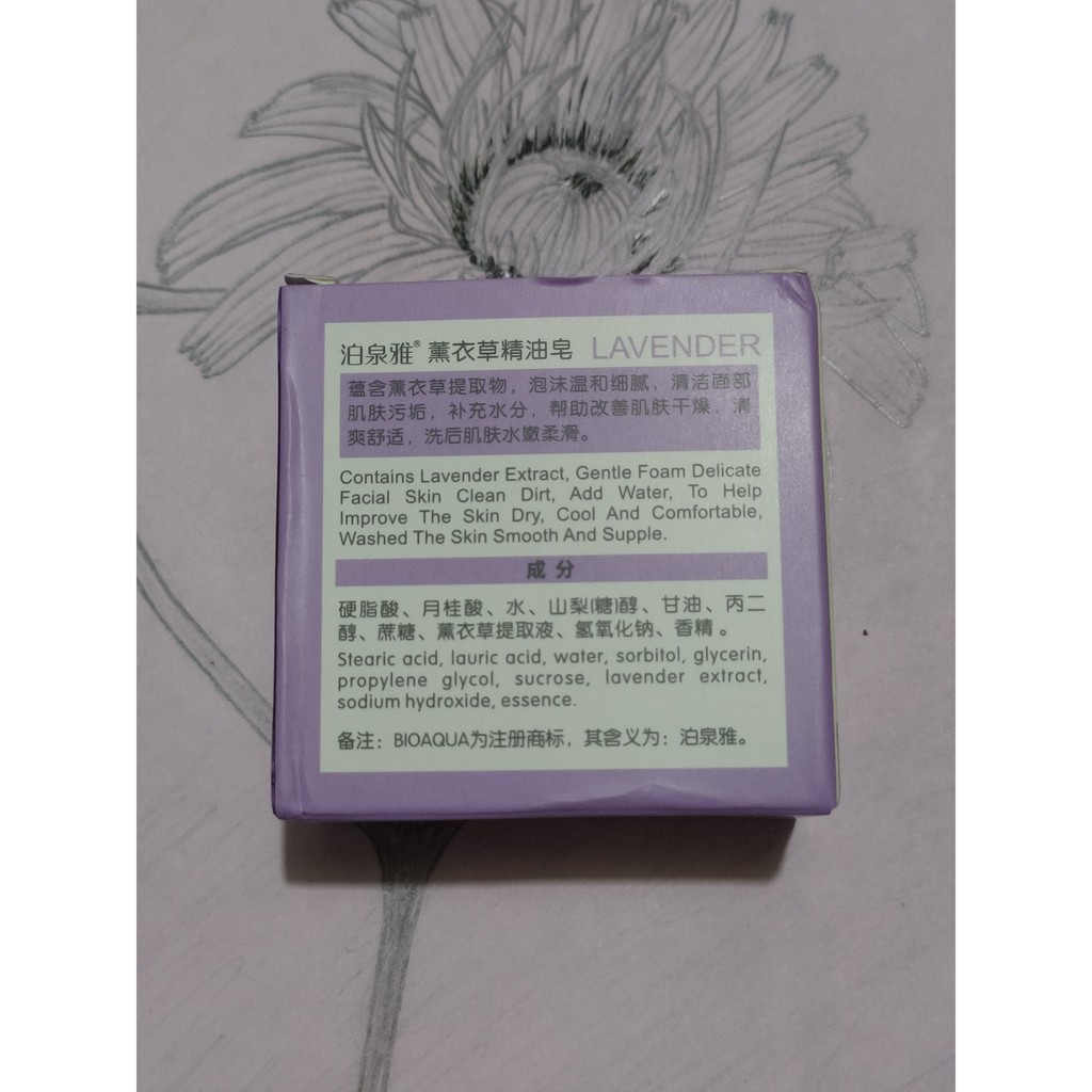 Xà Bông Cục Bioaqua - Lavender - Cao Cấp