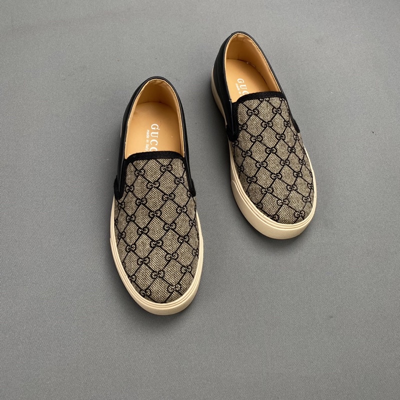[KHO HÀ NỘI] Giày Lười Nam Slipon GC- Vải Cao Cấp GC1 Giày Nam Cao Cấp