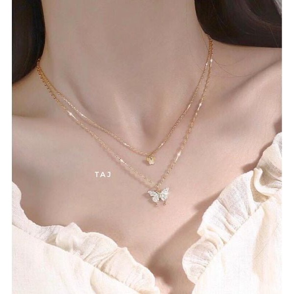 Dây chuyền bạc s925 cao cấp - Dây chuyền bướm xinh xắn - Dây chuyền bibi silver cam kết hàng chuẩn, ảnh chụp thật