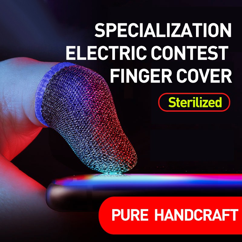 Găng đeo ngón tay Plextone chống trượt hỗ trợ chơi game trên điện thoại cảm ứng