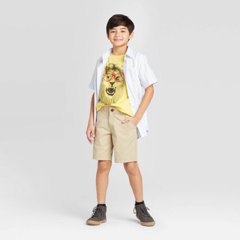 Quần sort kaki bé trai xuất dư