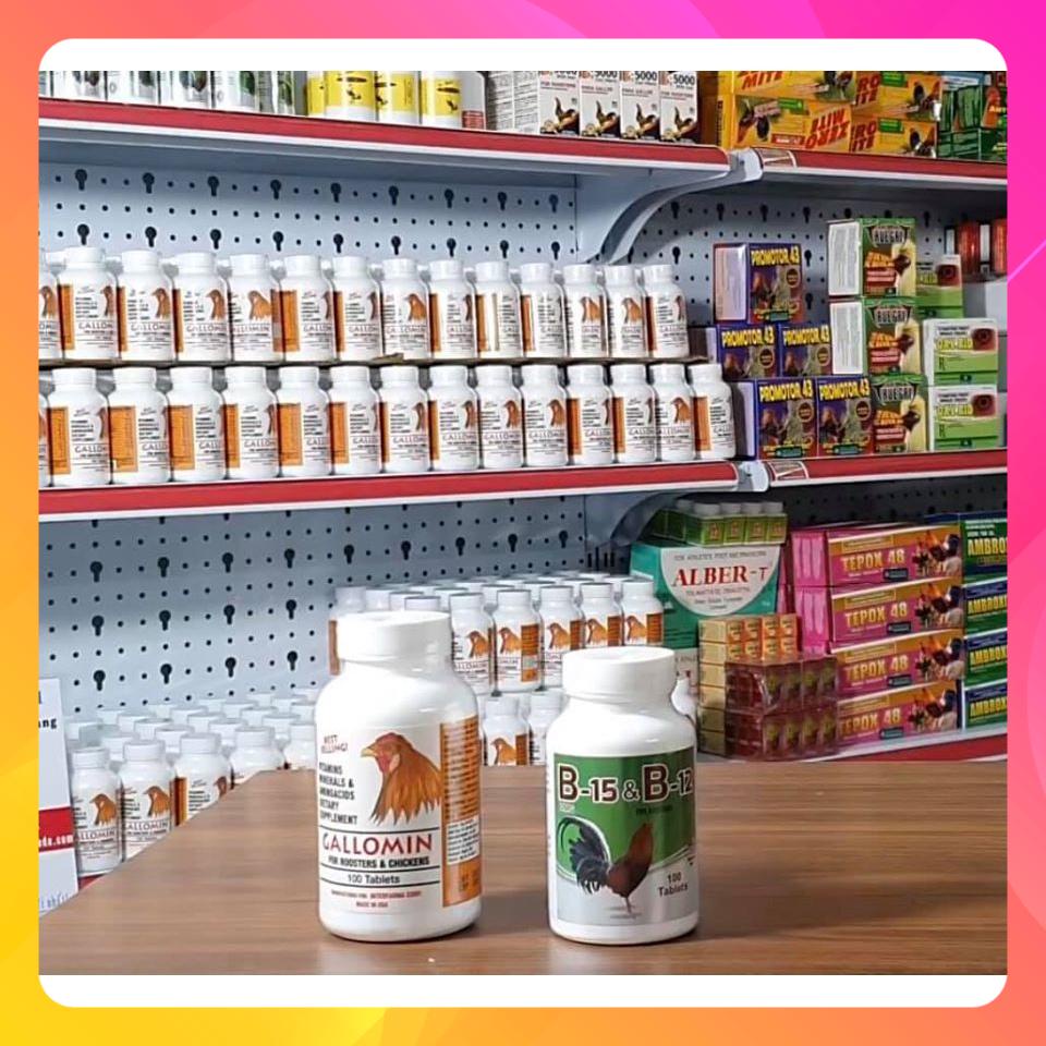B15&B12 HỦ 100 VIÊN - THUỐC NUÔI GÀ