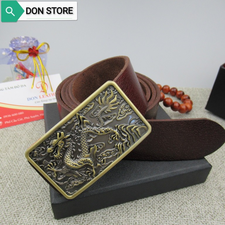 [HOT] Thắt Lưng Nam Phong Cách RỒNG Hàng Chất Lượng Cao - Dây Da Thật Nguyên Miếng 1 Lớp Cao Cấp ( BH 12 Tháng)