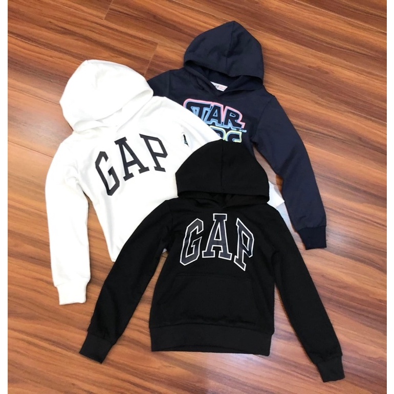 Áo nỉ hoddie bé trai bé gái 4-14y