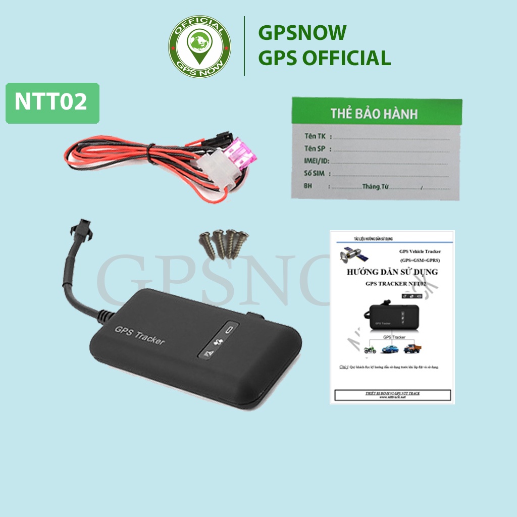 Định vị xe máy GPS NTT02 - Chống trộm giám sát xe máy - Định Vị Chính Hãng GPSNOW