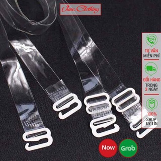 Dây áo ngực trong suốt ❣️[FREESHIP]❣️ Dây áo lót tàng hình Siêu Dai - Siêu Mềm - Cao Cấp (Sẵn hàng+ Video)