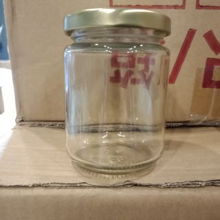 LỌ Thủy Tinh 220ml Nắp Vàng