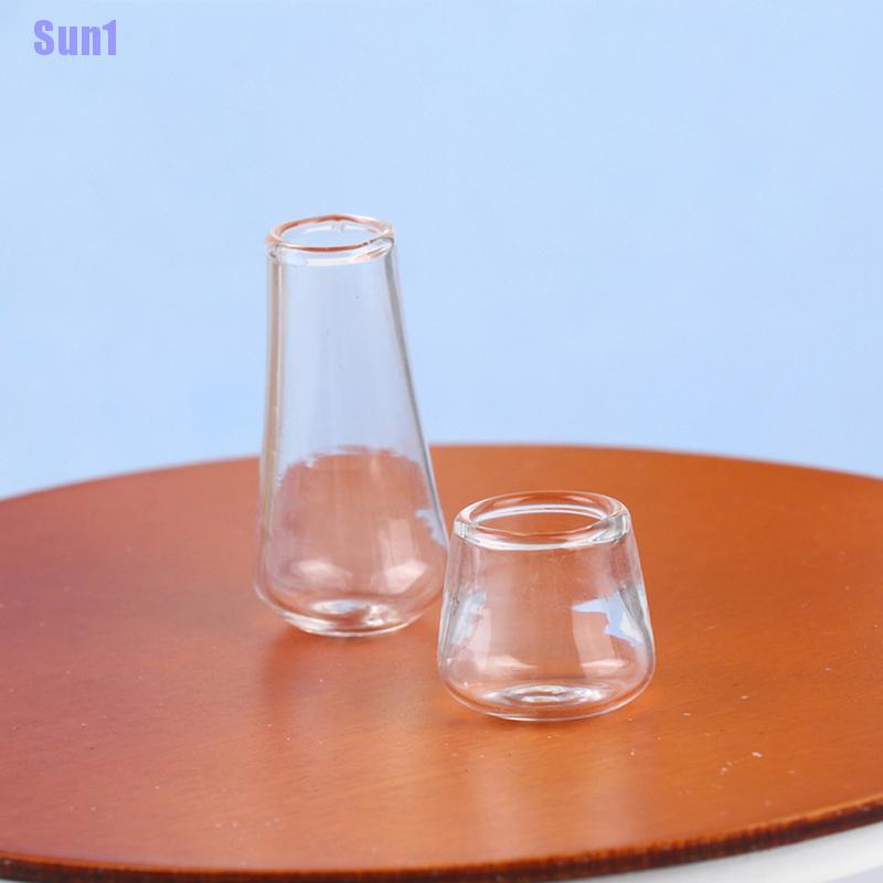 Bình Nước Thủy Tinh Mini Tỉ Lệ 1: 12 Trang Trí Nhà Búp Bê