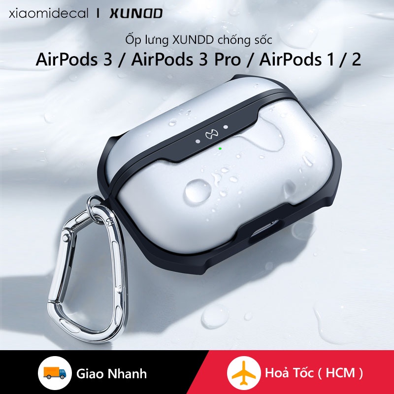 Ốp XUNDD dùng cho tai nghe AirPods 3 / AirPods Pro / AirPods 1/2 Chống sốc