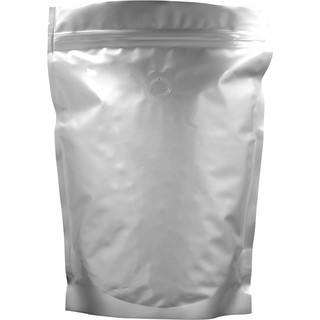 2 kg túi zip 1 mặt bạc 1 mặt trong - zipper đáy đứng