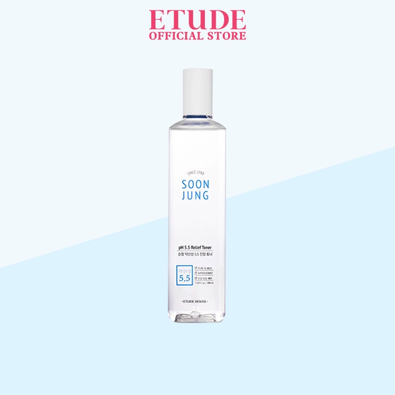 Toner Dưỡng Ẩm Da Etude SoonJung pH 5.5 Relief Toner 200ml