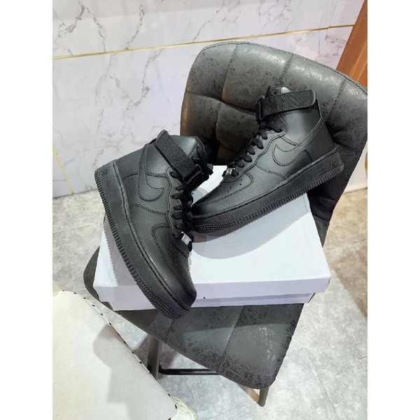 Giày Nike Air Force 1 High '07 Triple Black  12310